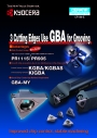 Kyocera: 3 Cutting Edges Use GBA for Grooving